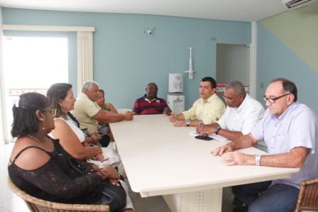 Paulo Bonfim reunido com a diretoria da APLB-JUAZEIRO