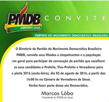 Convenção Uauá PMDB