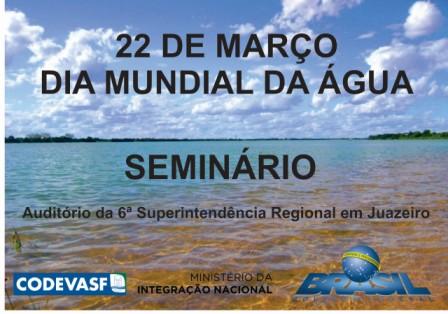Codevasf Dia Mundial da Água