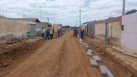 Pavimentação Malhada da Areia