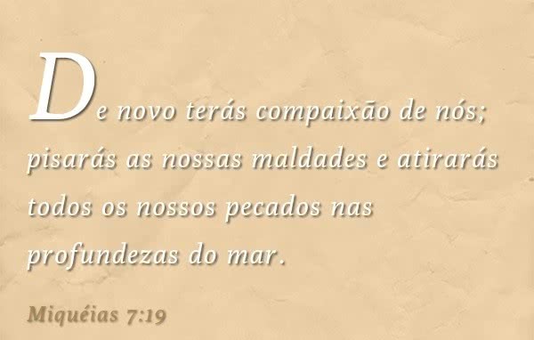 Miqueias 7,19