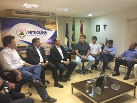 Paulo Camara e Rodrigo Maia