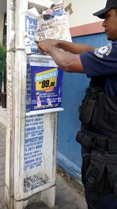 Fiscaliza poluição visual