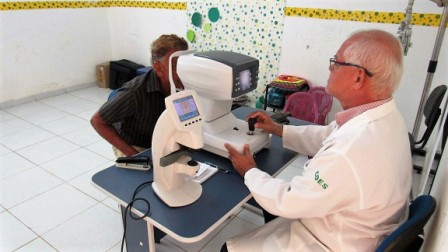 Atendimento oftalmologico Sento-Sé