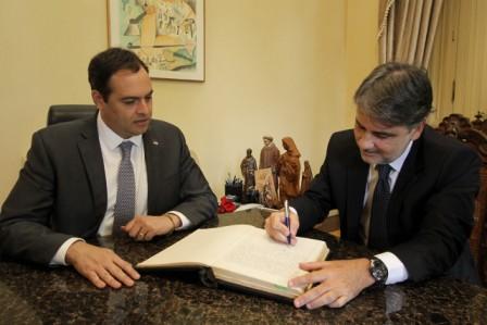 Paulo Camara e Raul Henry