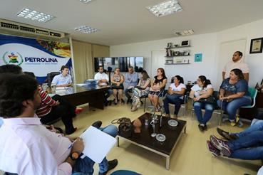 Miguel e professores