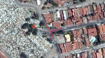 Semáforo - Cemitério