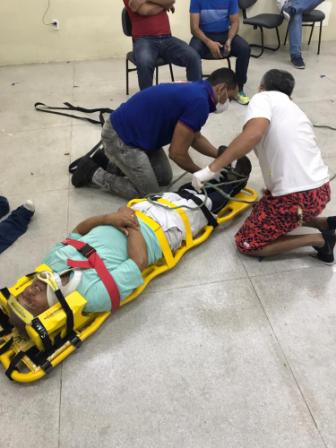 Treinamento ambulancias