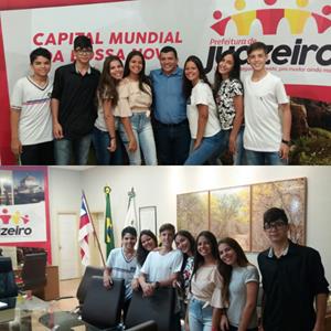 Visita estudantes Geo