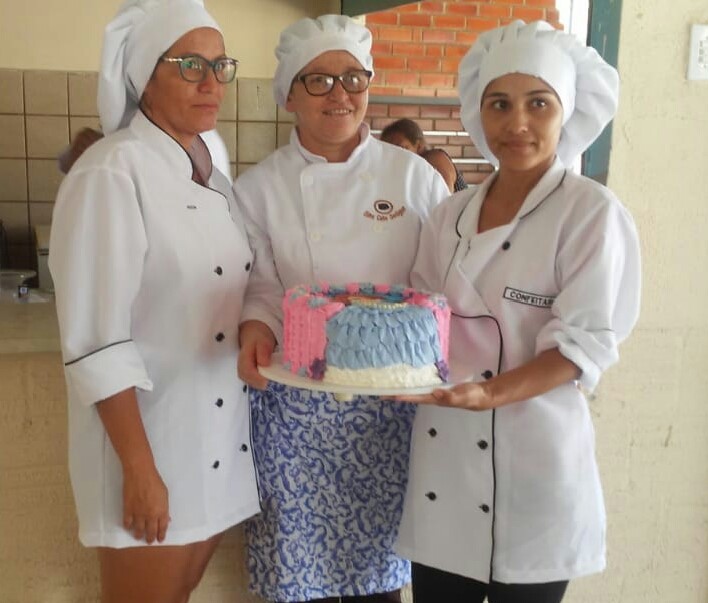 1ª turma curso confeitaria Sedur