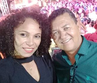 Reinaldo e esposa
