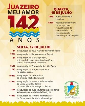 Jua 142 anos